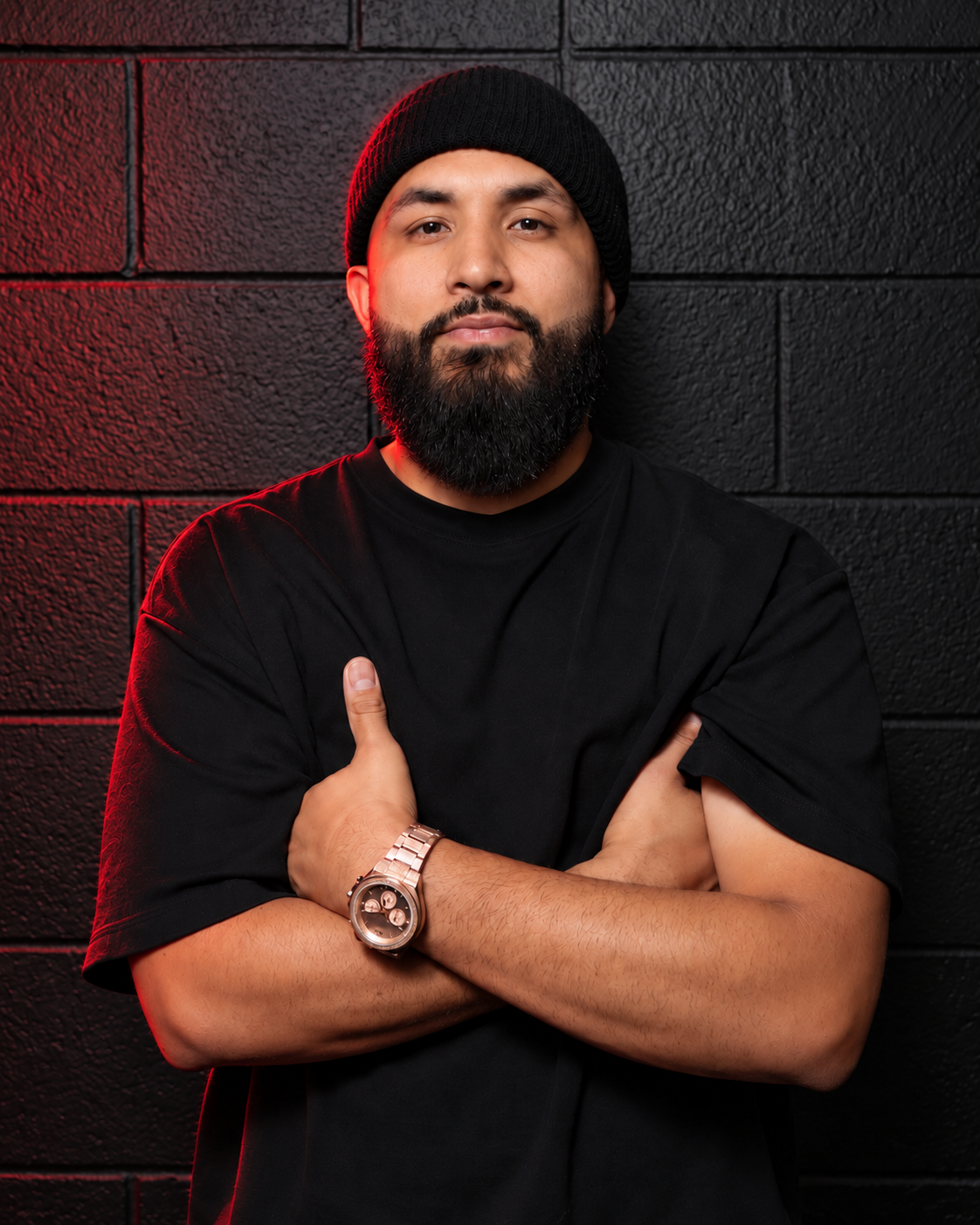 Portrait of Jhoel at God Level Barbershop